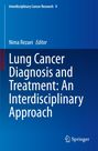 Text: "Lung Cancer Diagnosis and Treatment: An Interdisciplinary Approach". Blaues Cover, Springer-Logo unten rechts.