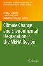 „Climate Change and Environmental Degradation in the MENA Region“; oranges und grünes Design; Springer-Logo.