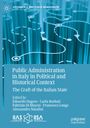 : Public Administration in Italy in Political and Historical Context, Buch