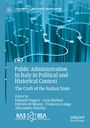 Public Administration in Italy in Political and Historical Context, Buch