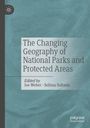 "The Changing Geography of National Parks and Protected Areas" von Joe Weber und Selima Sultana. Blau-grauer Hintergrund.