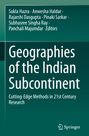 : Geographies of the Indian Subcontinent, Buch