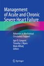 "Management of Acute and Chronic Severe Heart Failure," bunte geometrische Farbverläufe, Springer-Logo.