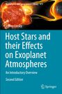 „Host Stars and their Effects on Exoplanet Atmospheres“; Illustration eines Sterns mit leuchtenden Turbulenzen.