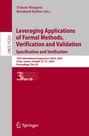 : Leveraging Applications of Formal Methods, Verification and Validation. Specification and Verification, Buch