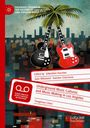 "Underground Music Cultures in Los Angeles" auf einer Illustration mit Palmen und Gitarren vor einer Stadtkulisse.