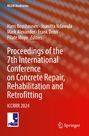 Titel: „Proceedings of the 7th International Conference on Concrete Repair, Rehabilitation and Retrofitting“. Roter Hintergrund.