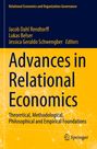 "Advances in Relational Economics" von Jacob Dahl Rendtorff, Lukas Belser, Jessica Geraldo Schwengber. Gelbes Design mit Springer-Logo.