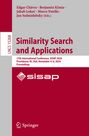 : Similarity Search and Applications, Buch