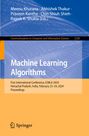 : Machine Learning Algorithms, Buch