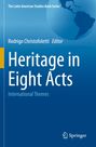 "The Latin American Studies Book Series," "Rodrigo Christofiletti Editor," "Heritage in Eight Acts," "International Themes." Blaues Hintergrundbild mit Weltkarteausschnitt. Springer-Logo unten.