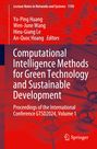 : Computational Intelligence Methods for Green Technology and Sustainable Development, Buch