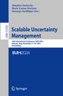 : Scalable Uncertainty Management, Buch