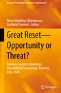 : Great Reset¿Opportunity or Threat?, Buch