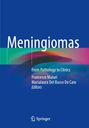 "Meningiomas. From Pathology to Clinics. Francesco Maiuri, Marialaura Del Basso De Caro, Editors." Logo unten: Springer.