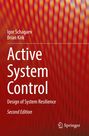 "Active System Control", "Design of System Resilience", "Second Edition", rot-oranger Hintergrund mit vertikalen Mustern.