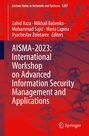 : AISMA-2023: International Workshop on Advanced Information Security Management and Applications, Buch