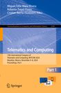 : Telematics and Computing, Buch