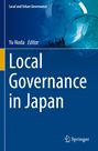 Titel: "Local Governance in Japan", Herausgeber: Yu Noda, Logo: Springer. Hintergrund: Globus und Lupe.
