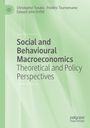 Buchtitel: "Social and Behavioural Macroeconomics: Theoretical and Policy Perspectives". Grüner Hintergrund.