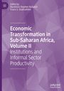 Titel: Economic Transformation in Sub-Saharan Africa, Volume II. Hintergrund: Violett mit geometrischen Mustern.