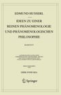 Edmund Husserl: Ideen zu einer reinen Phänomenologie und phänomenologischen Philosophie. Zweites Buch: Phänomenologische Untersuchungen zur Konstitution und Wissenschaftstheorie sowie das Nachwort zu meinen Ideen, Buch