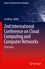 "2nd International Conference on Cloud Computing and Computer Networks. CCCN 2024." Abstrakte Struktur als Hintergrund.