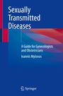 „Sexually Transmitted Diseases“, „A Guide for Gynecologists and Obstetricians“, Ioannis Mylonas, blaues Cover mit Logo.