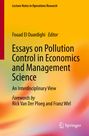 : Essays on Pollution Control in Economics and Management Science, Buch