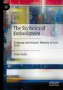 "The Stylistics of Embodiment: Language and Sensory Memory in Lyric Texts" von Anne Holm. Abstraktes, buntes Hintergrundbild.