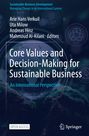 : Core Values and Decision-Making for Sustainable Business, Buch