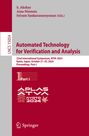 : Automated Technology for Verification and Analysis, Buch