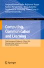 : Computing, Communication and Learning, Buch