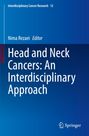 Blaues Buchcover: „Head and Neck Cancers: An Interdisciplinary Approach“. Autor: Nima Rezaei. Verlag: Springer.