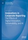 Titel: Innovations in Corporate Reporting. Autoren: Francesca Magli, Andrea Amaduzzi. Blauer Hintergrund, Logo oben links.