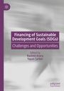 Titel: "Financing of Sustainable Development Goals (SDGs)". Herausgeber: Rashmi Arora, Tapan Sarker. Graues Hintergrundbild.