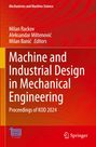 "Machine and Industrial Design in Mechanical Engineering: Proceedings of KOD 2024" auf rotem Hintergrund.
