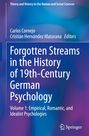 : Forgotten Streams in the History of 19th-Century German Psychology, Buch