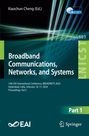 : Broadband Communications, Networks, and Systems, Buch