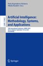 : Artificial Intelligence: Methodology, Systems, and Applications, Buch