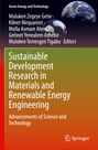 Titel: Sustainable Development Research in Materials and Renewable Energy Engineering. Oben Erdkugel, unten Springer-Logo.