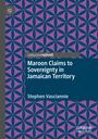"Maroon Claims to Sovereignty in Jamaican Territory" von Stephen Vasciannie. Blaues, sternförmiges Muster auf lila Hintergrund.