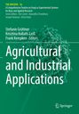 Oben Titel: "THE MYCOTA 16", essenziell über Pilzanwendungen. Unten Text: "Agricultural and Industrial Applications". Grünen Hintergrund mit mikroskopischem Fungus.
