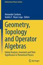 : Geometry, Topology and Operator Algebras, Buch