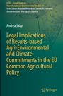 Andrea Saba: Legal Implications of Results-based Agri-Environmental and Climate Commitments in the EU Common Agricultural Policy, Buch