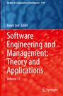 : Software Engineering and Management: Theory and Applications, Buch