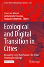 Ecological and Digital Transition in Cities, Buch