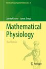 „Interdisciplinary Applied Mathematics 8“, „James Keener · James Sneyd“, „Mathematical Physiology, Third Edition“. Illustration eines menschlichen Muskelsystems.