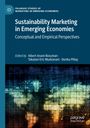 „Sustainability Marketing in Emerging Economies“ von Anani-Bossman, Mudzanzani, Pillay. Bunte pixelige Weltkarte.