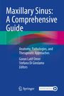 "Maxillary Sinus: A Comprehensive Guide", mit farbigen Kurven und den Namen der Herausgeber. Springer-Logo unten.